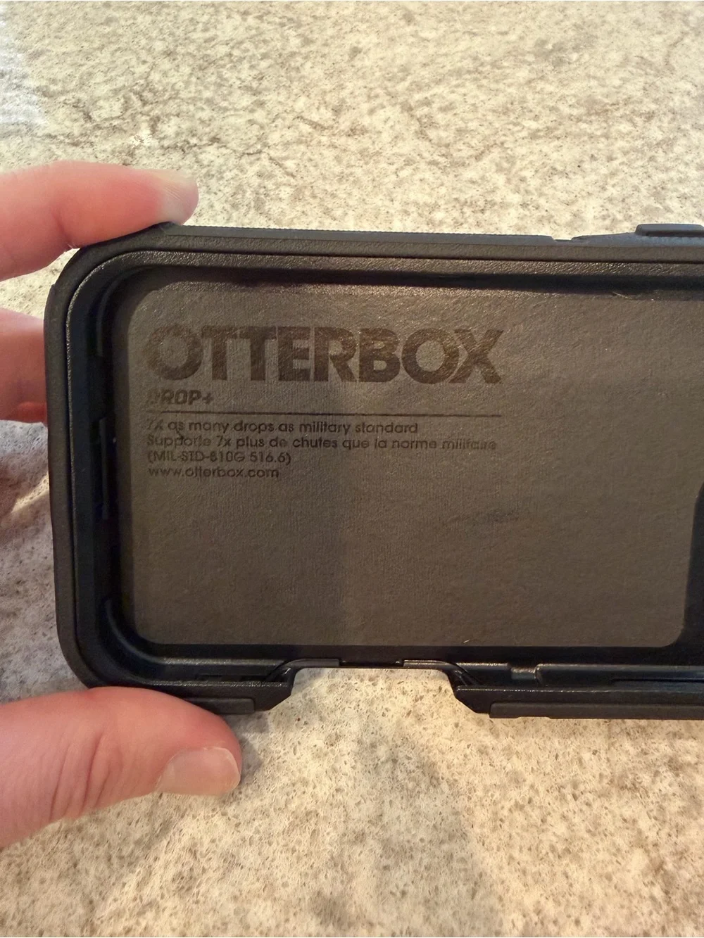 OtterBox MagSafe-Compatible Black Rugged Phone Case